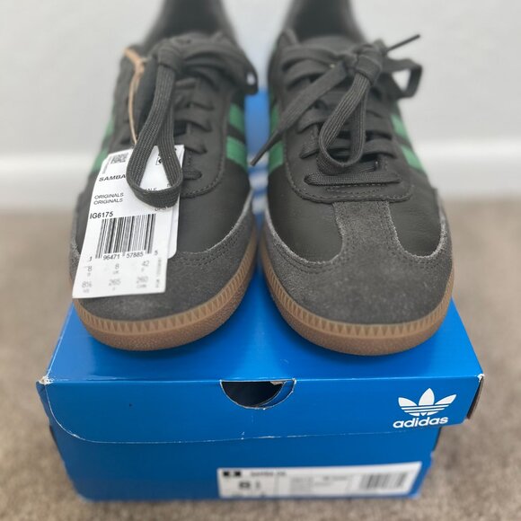 ADIDAS ORIGINALS Samba IG6175 SOLDOUT SHADOW OLIVE GREEN SIZE UK8 US 9.5 EU 42 - Picture 2 of 4